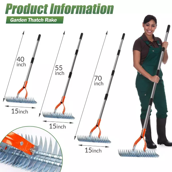 Walensee Thatch Rake with Handle - 图片 2