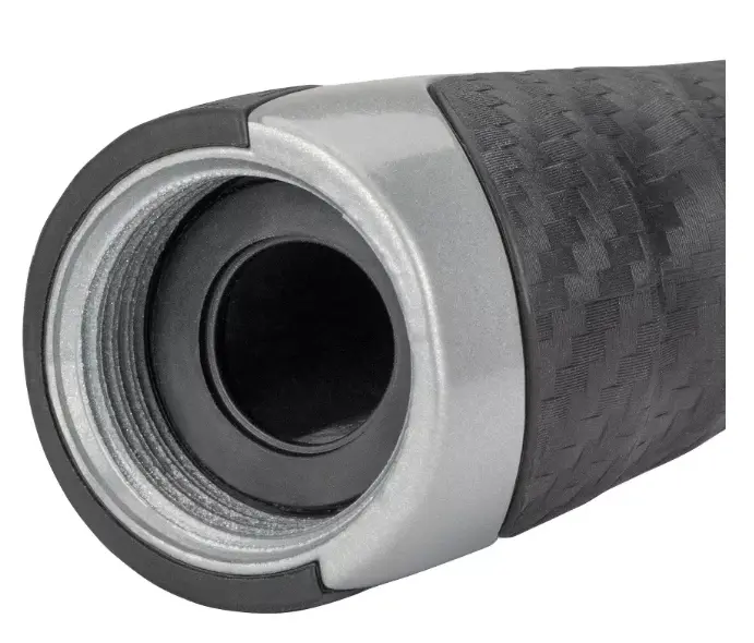 Heavy Duty 8 Pattern Hose Nozzle Black/Orange - 图片 2